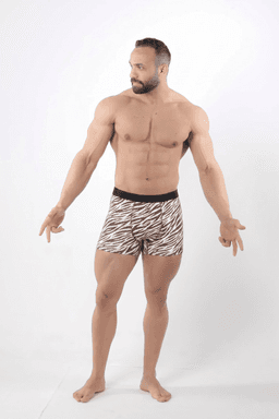 بوكسر رجالي مشجر ليكرا - 1