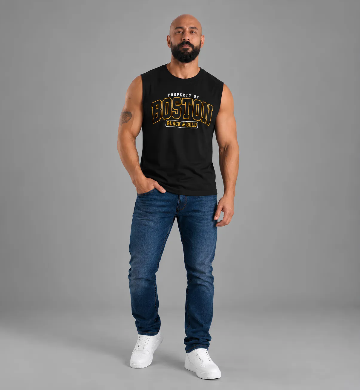 Boston Men’s Sleeveless T-Shirt