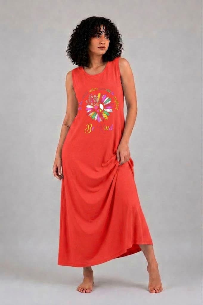Long Home Dress (Be Kind )
