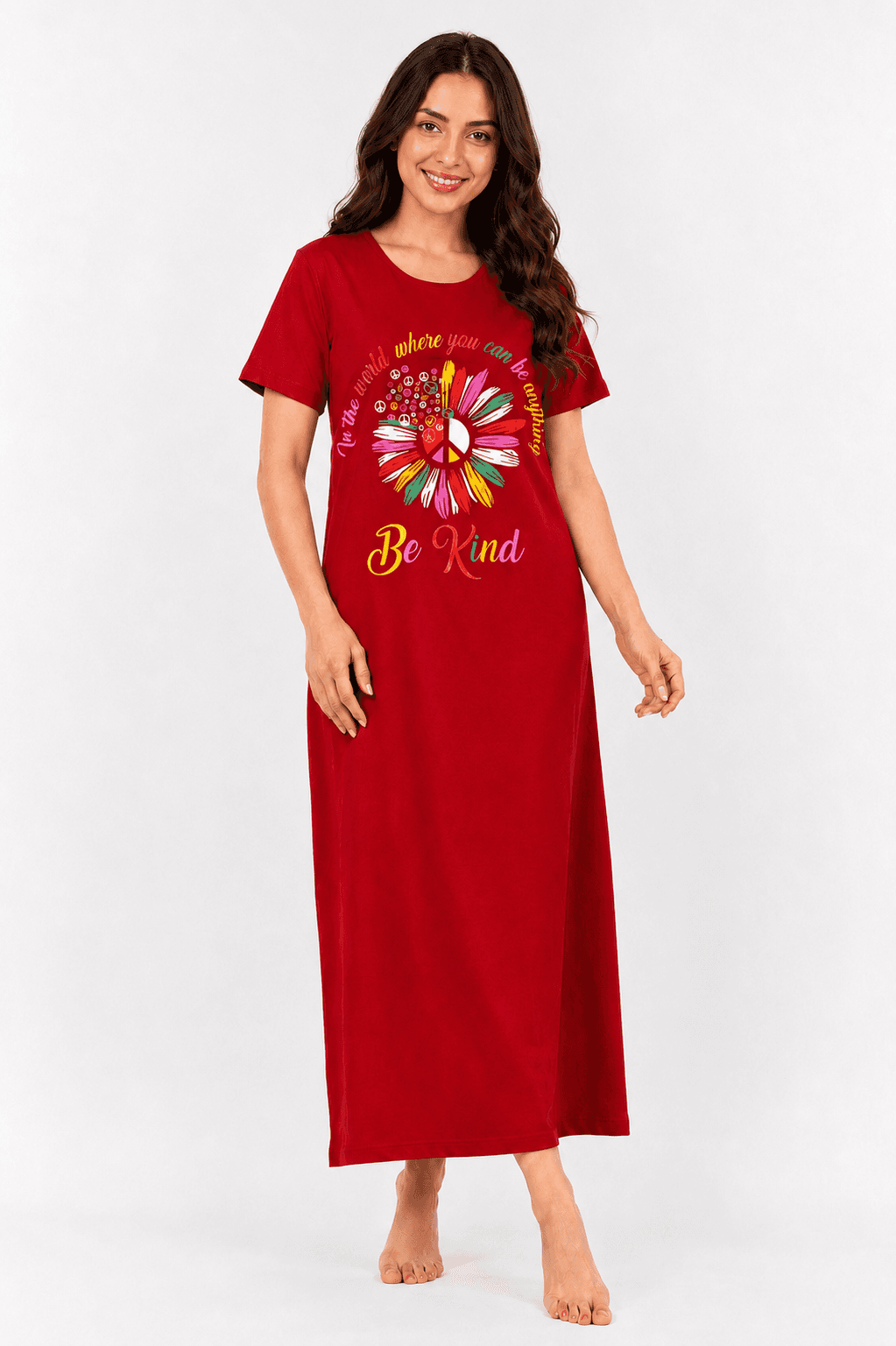 Long Home Dress (Be Kind )