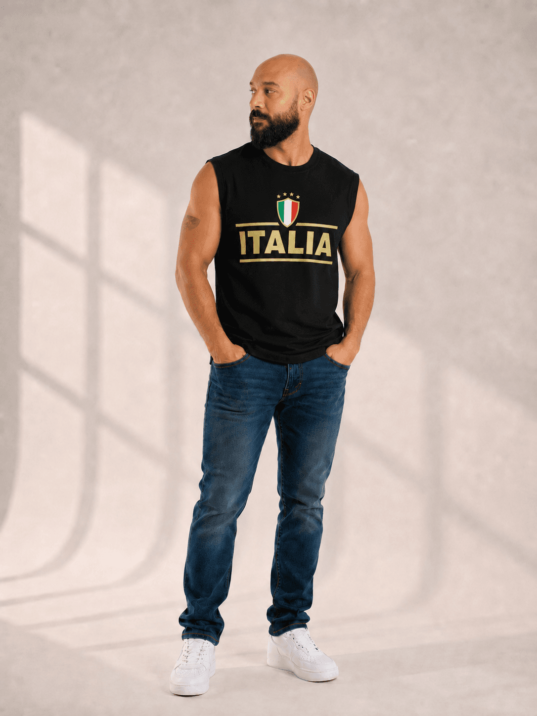 Men’s Sleeveless ITALIA T-Shirt
